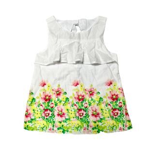 NWT Janie And Jack Floral Blouse Size 8